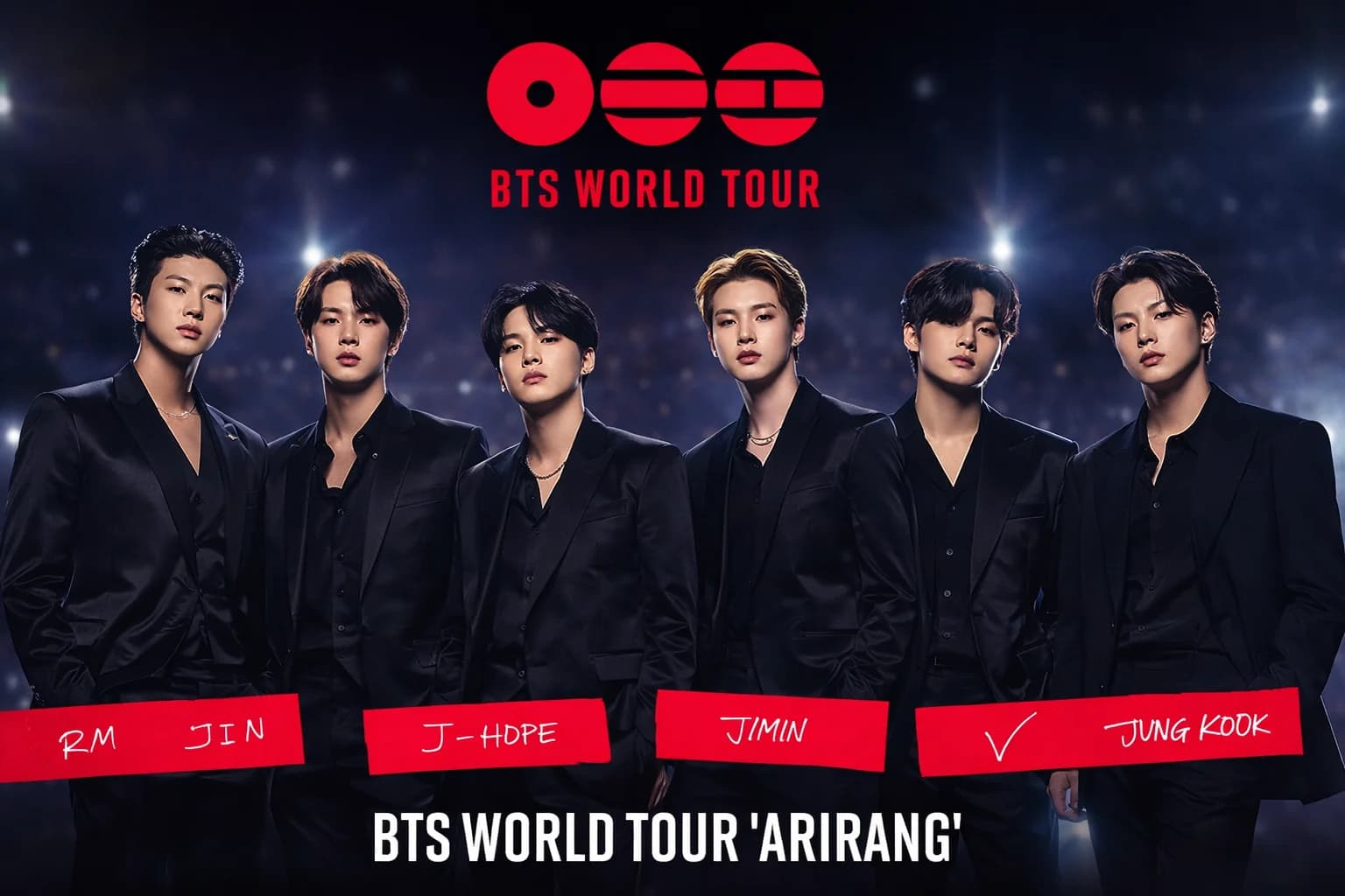 BTS - WORLD TOUR 'ARIRANG'